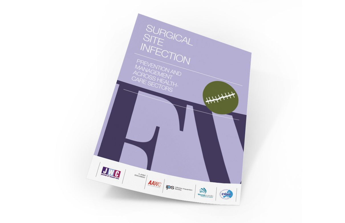 Omslag till publikationen Surgical site infection.